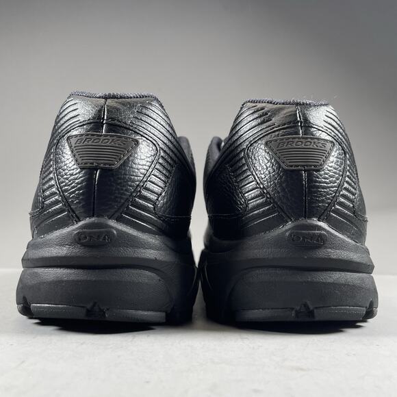Brooks Addiction Walker V-Strap 2 Men\'s 12.5 Wide Black Leather Walking Sneakers main image 5